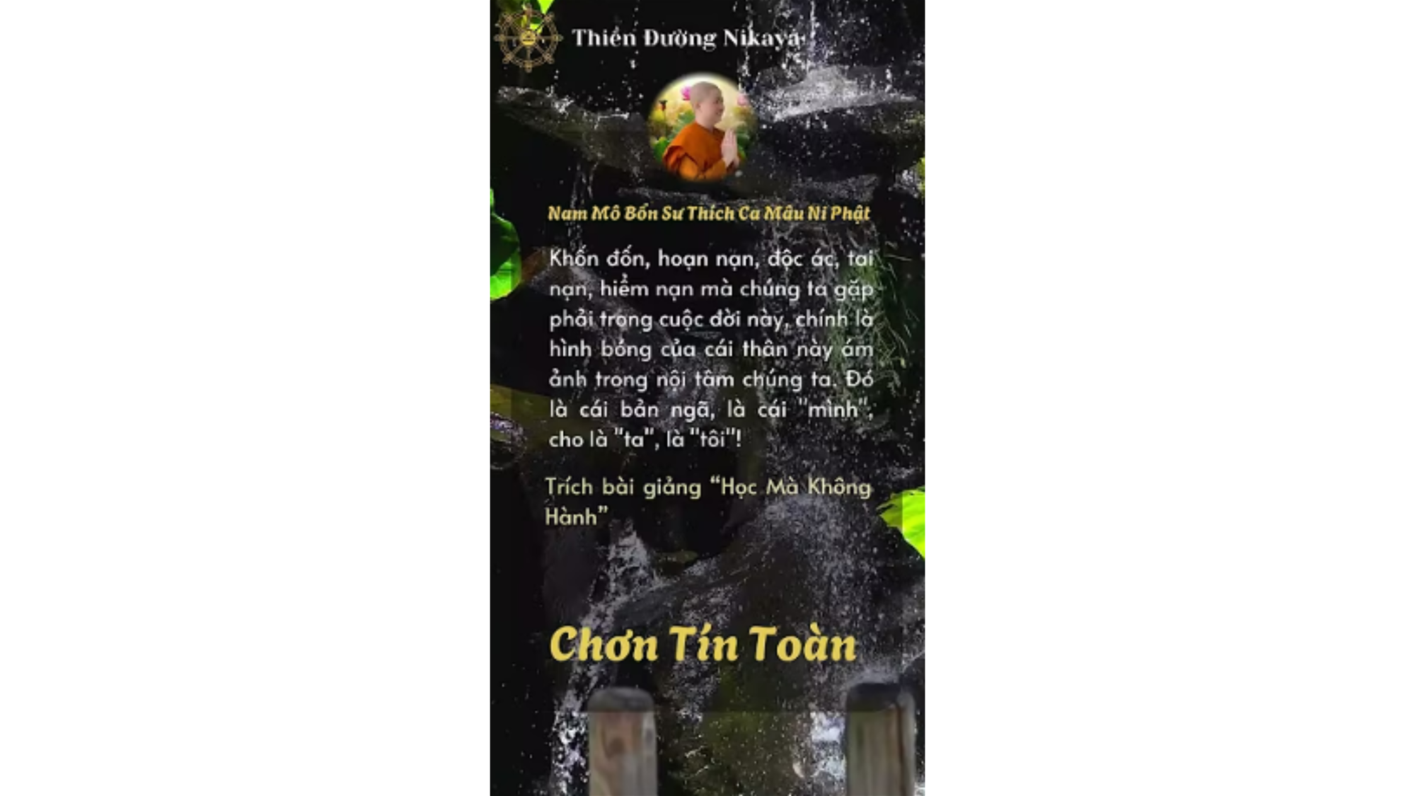 HOẠN NẠN ĐẾN TỪ CHÍNH MÌNH _ CHƠN TÍN TOÀN