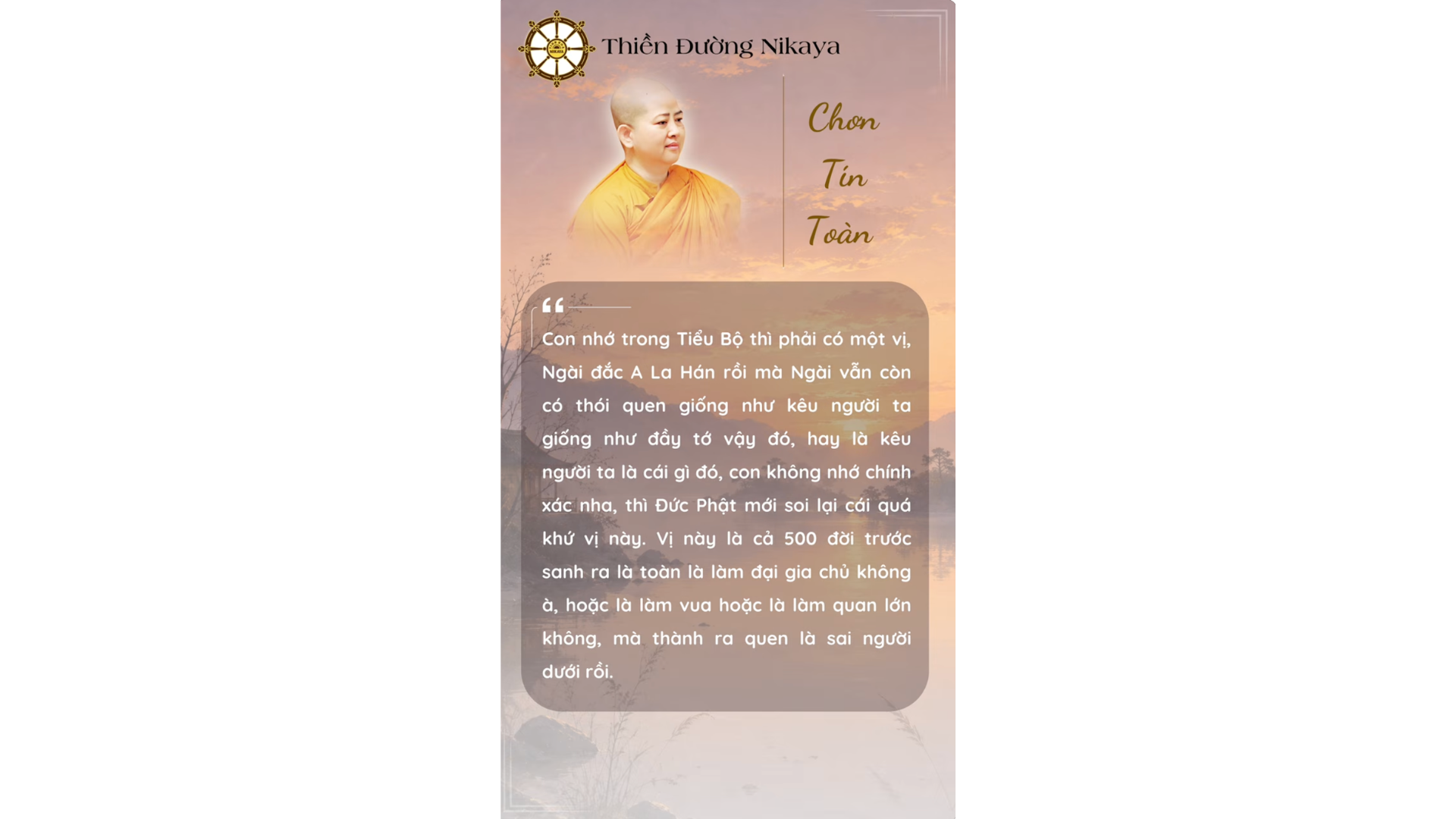 ĐỪNG DÍNH MẮC VỚI TẬP KHÍ CỦA NHAU! _ CHƠN TÍN TOÀN