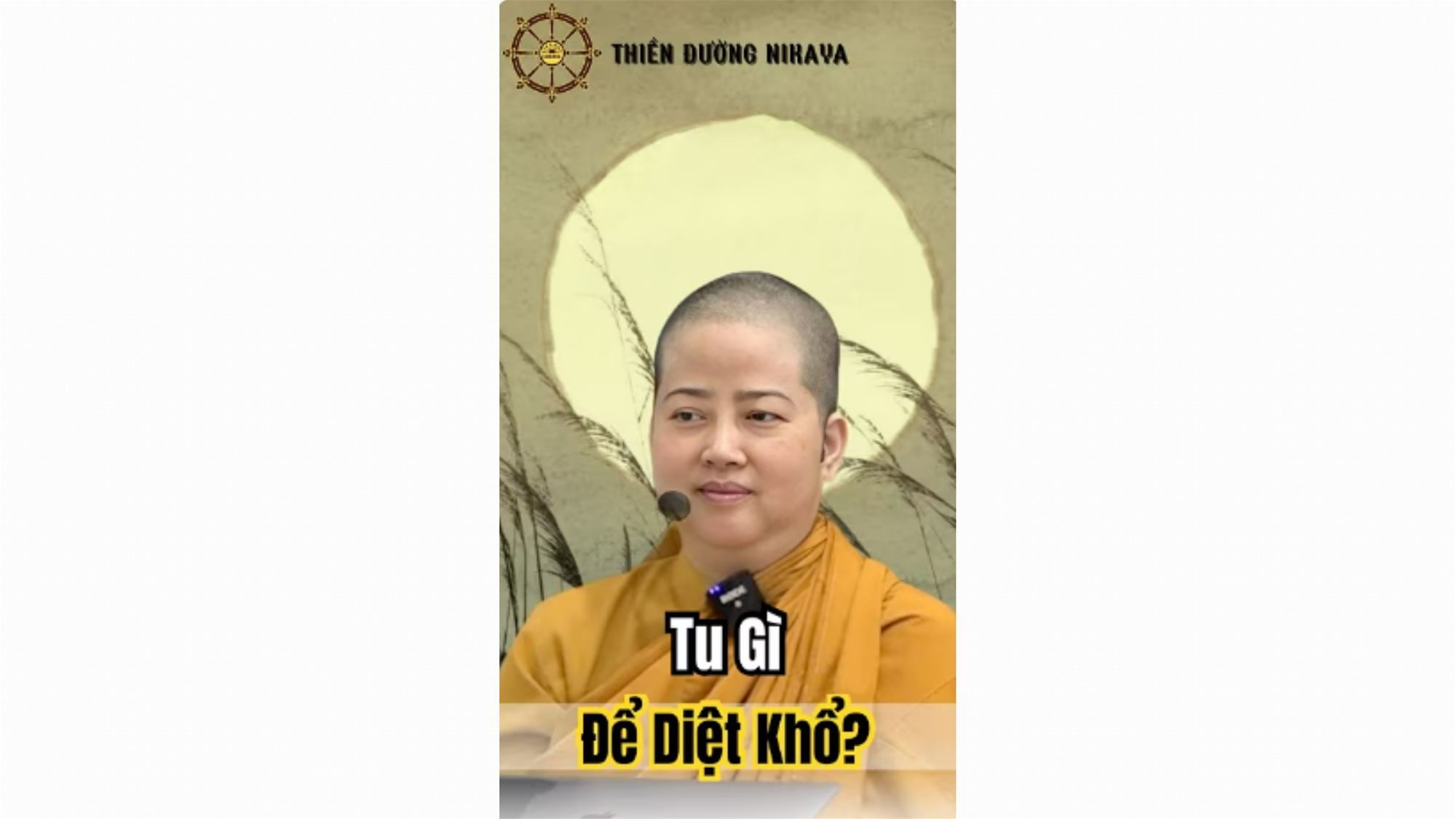 TU GÌ ĐỂ DIỆT KHỔ _ CHƠN TÍN TOÀN