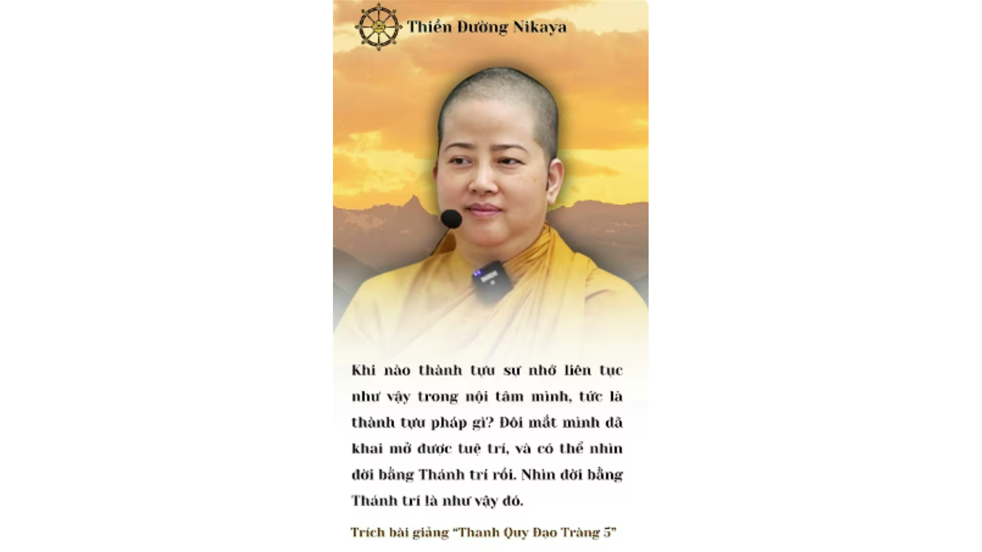 KHAI MỞ THÁNH TRÍ - NHÌN THẤU CUỘC ĐỜI _ CHƠN TÍN TOÀN