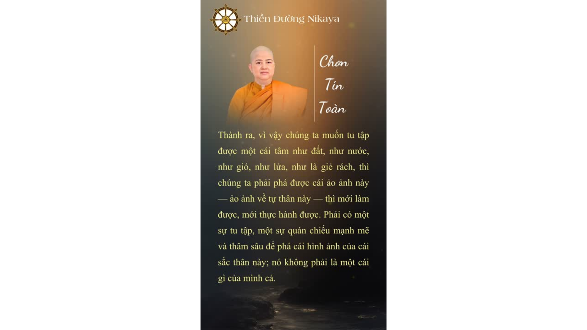 HÃY PHÁ TAN ÁO ẢNH MÀ TA ĐÃ CHO LÀ MÌNH! _ CHƠN TÍN TOÀN