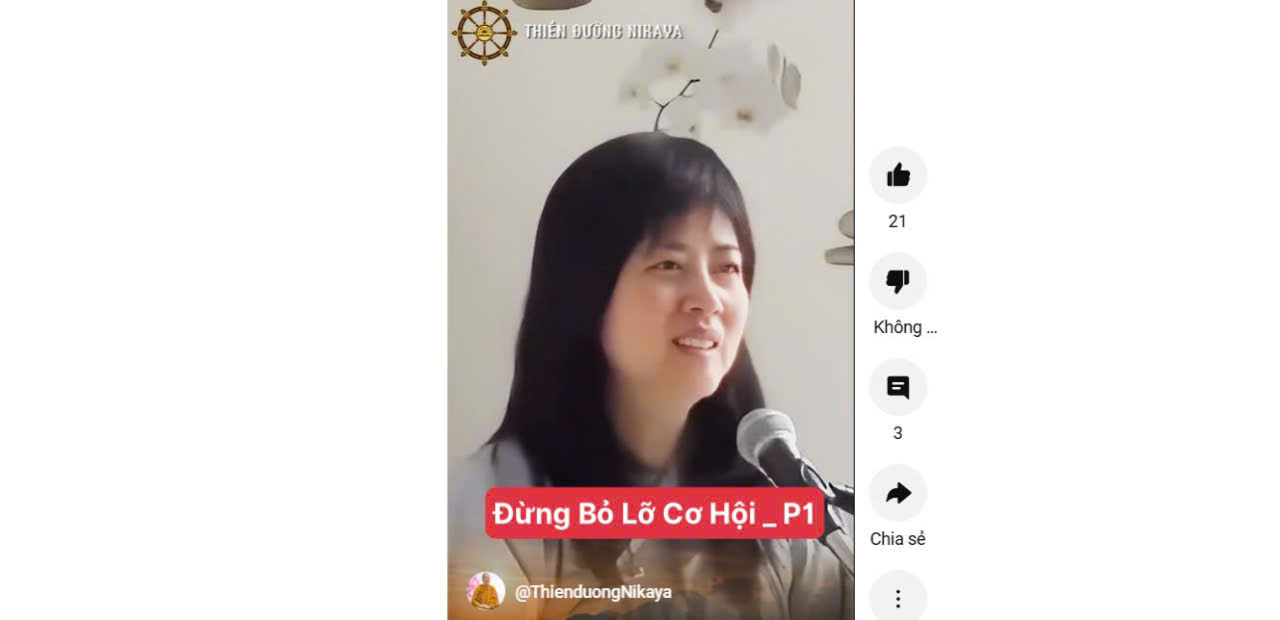 ĐỪNG BỎ LỠ CƠ HỘI P.1 _ CHƠN TÍN TOÀN