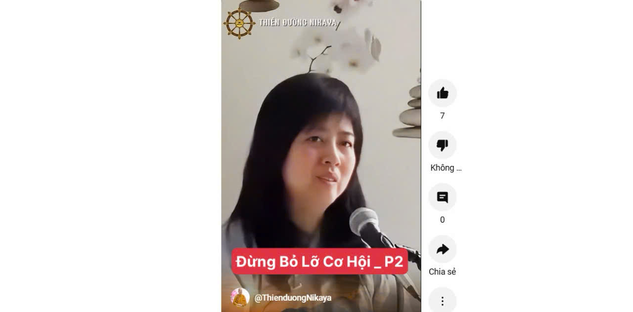 ĐỪNG BỎ LỠ CƠ HỘI P.2 _ CHƠN TÍN TOÀN