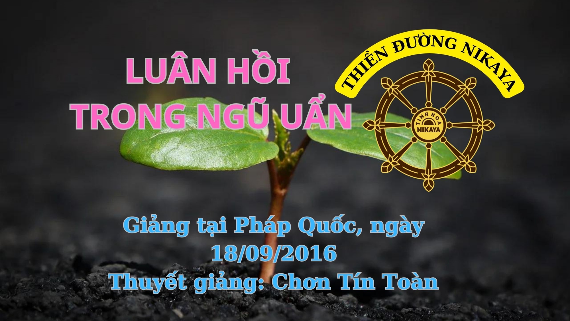 18_ LUÂN HỒI TRONG NGŨ UẨN_ CHƠN TÍN TOÀN