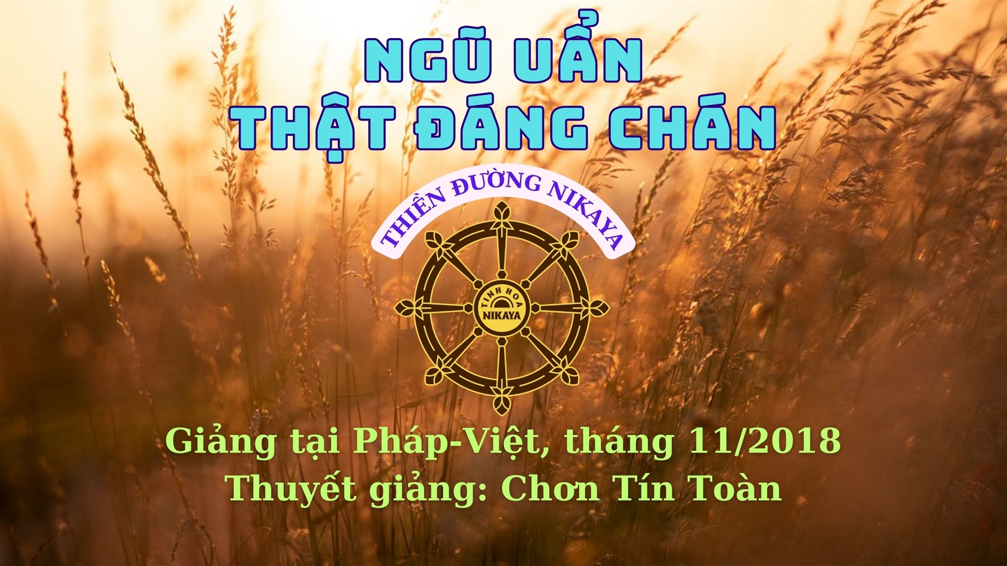 17_ NGŨ UẨN THẬT ĐÁNG CHÁN_ CHƠN TÍN TOÀN