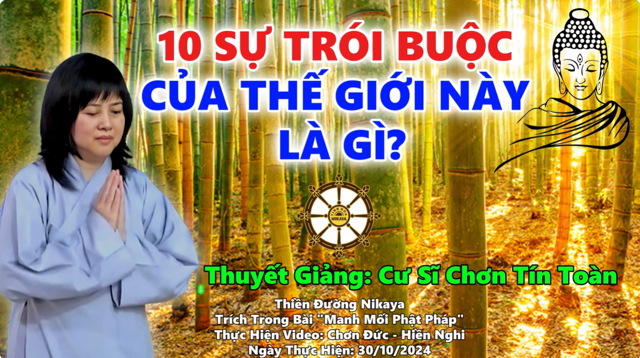 10 SỰ TRÓI BUỘC CỦA THẾ GIỚI NÀY LÀ GÌ?_ CHƠN TÍN TOÀN