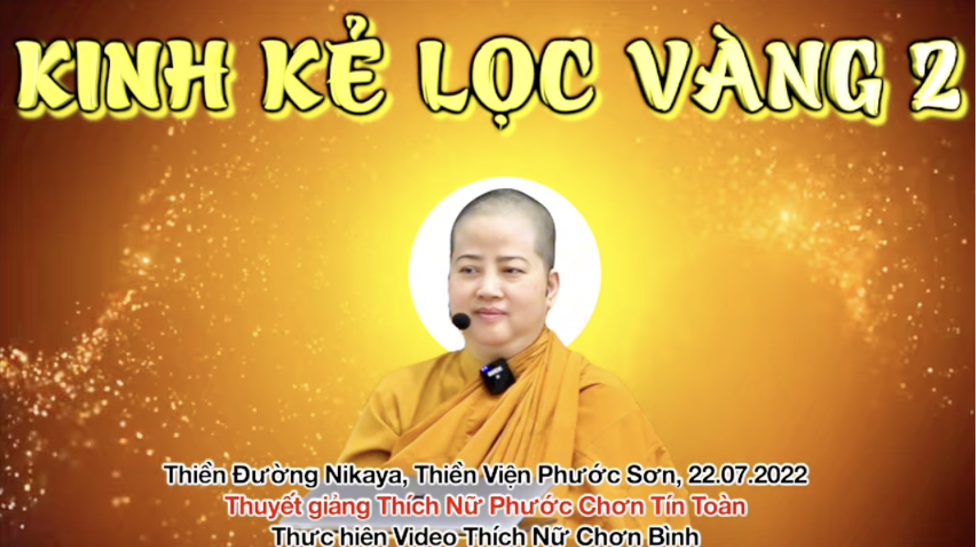 KINH KẺ LỌC VÀNG 2 _ CHƠN TÍN TOÀN