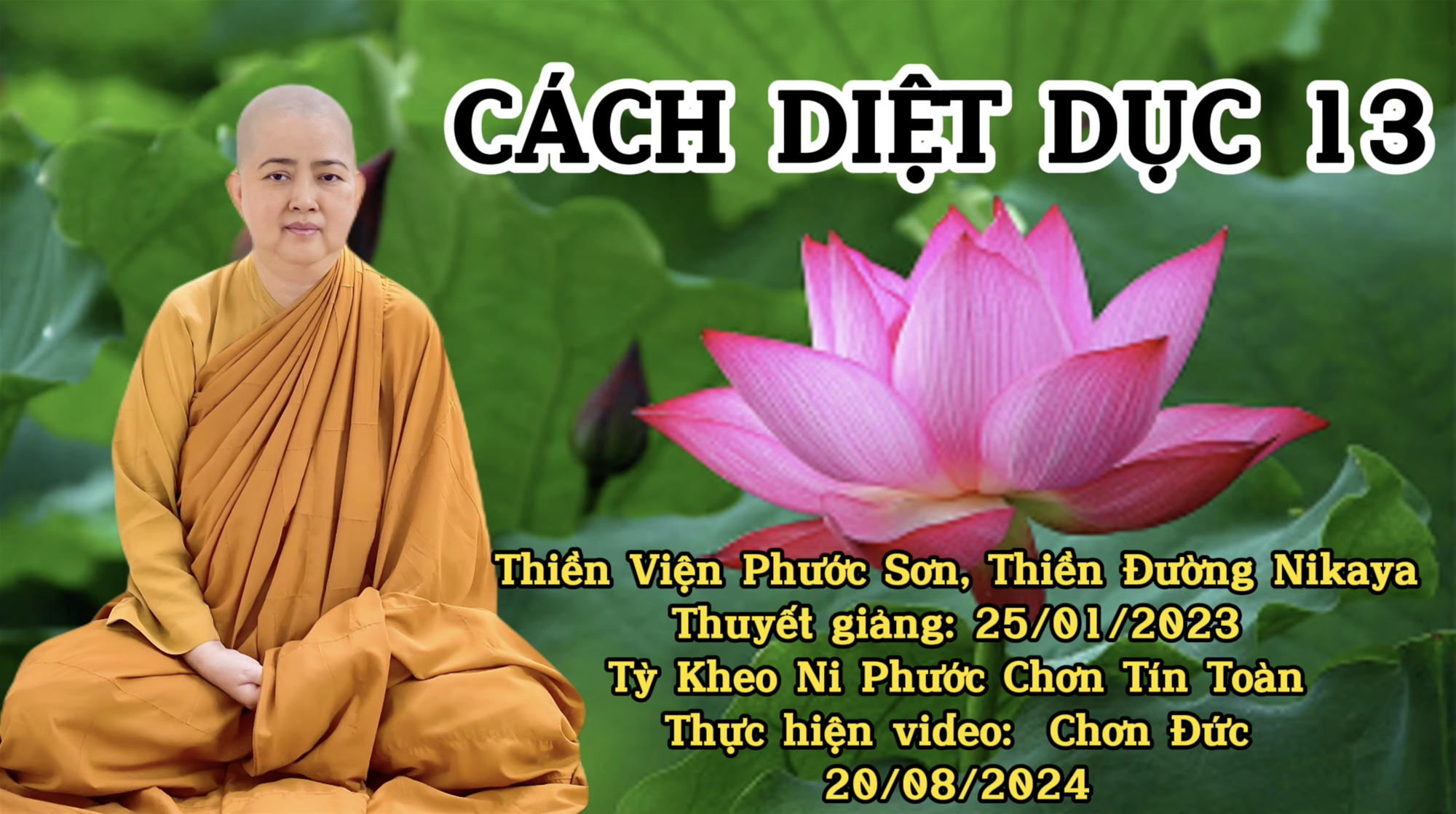 CÁCH DIỆT DỤC 11 _ CHƠN TÍN TOÀN