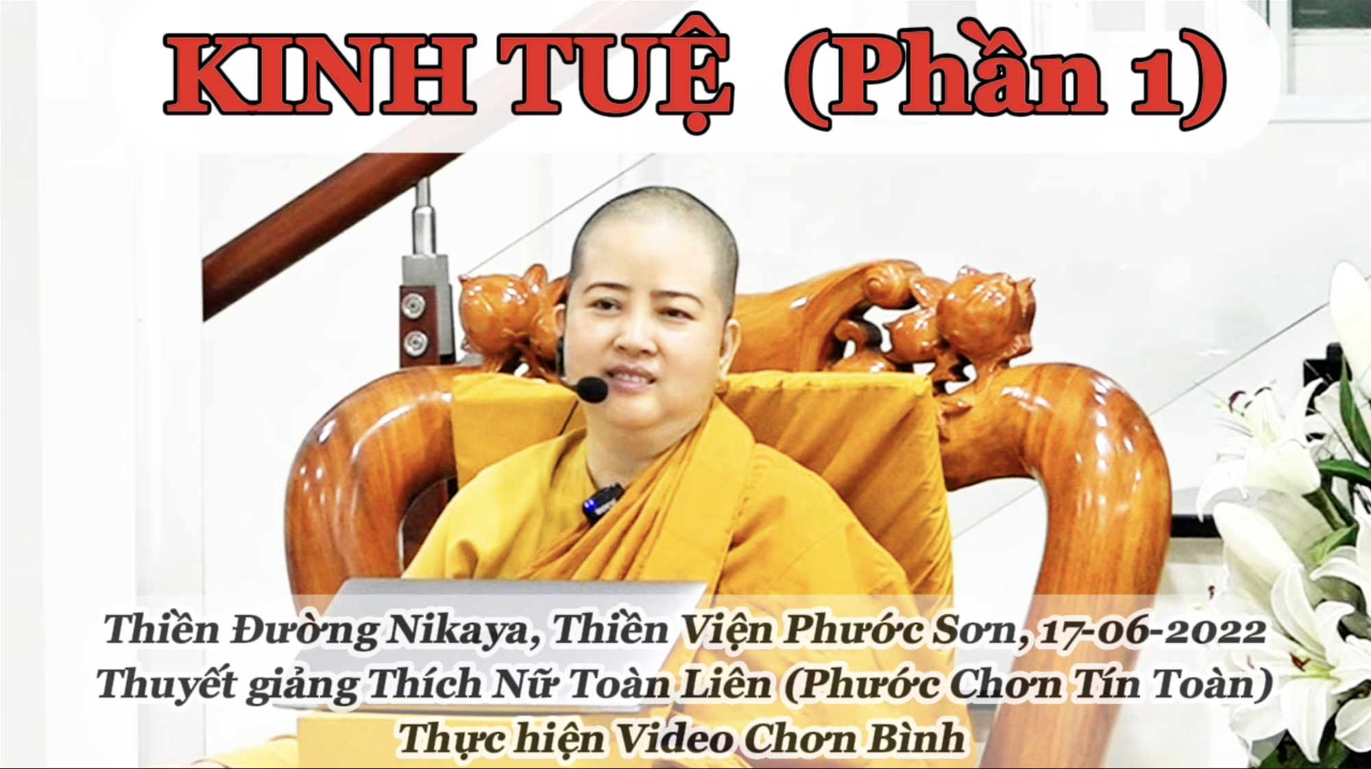 KINH TUỆ 1 _ CHƠN TÍN TOÀN