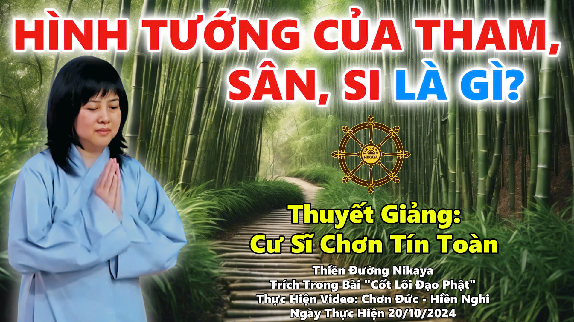 HÌNH TƯỚNG CỦA THAM, SÂN, SI LÀ GÌ? _ CHƠN TÍN TOÀN