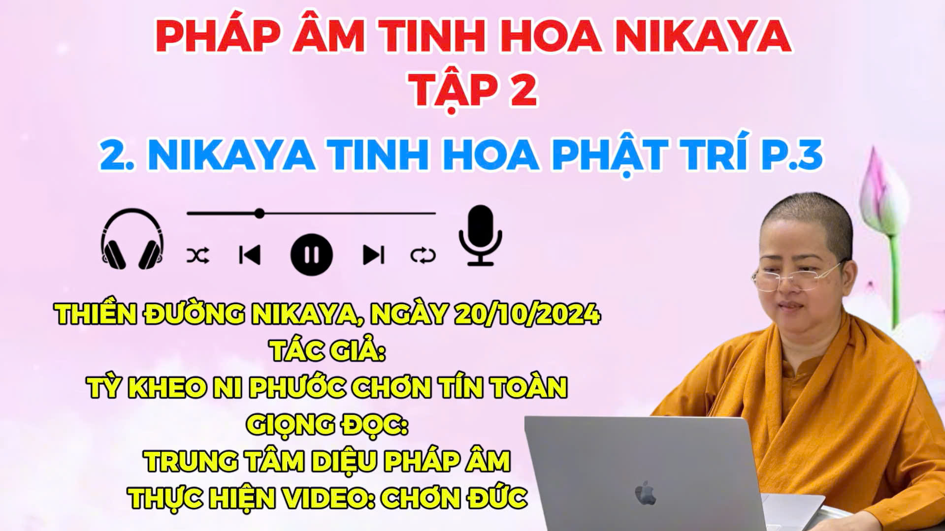 2.P3 _ NIKAYA TINH HOA PHẬT TRÍ TẬP 2 _ CHƠN TÍN TOÀN