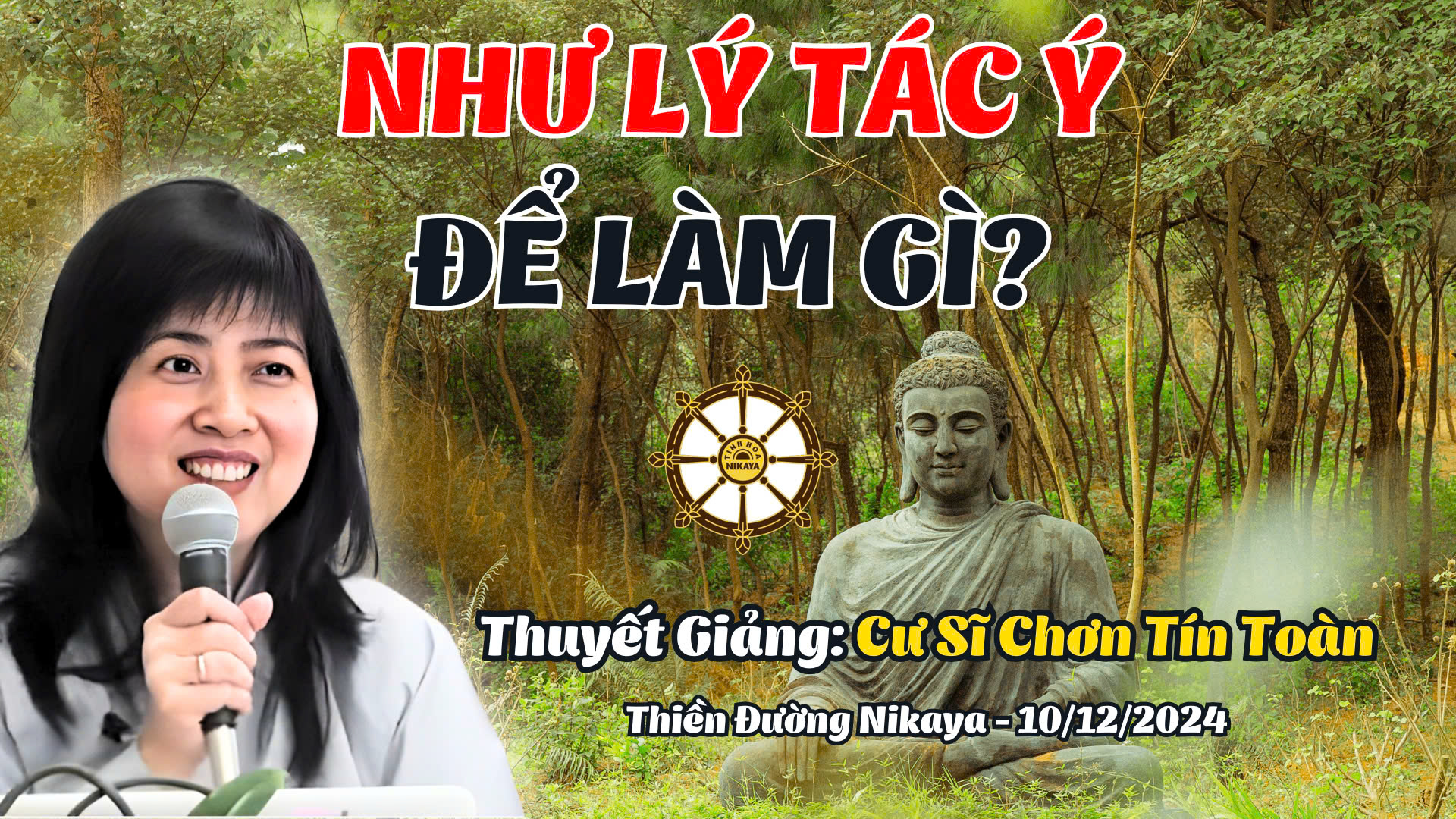 NHƯ LÝ TÁC Ý ĐỂ LÀM GÌ? _ CHƠN TÍN TOÀN