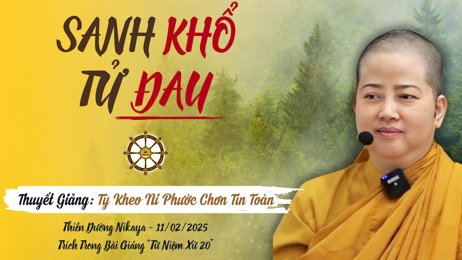 SANH TỬ KHỔ ĐAU _ CHƠN TÍN TOÀN