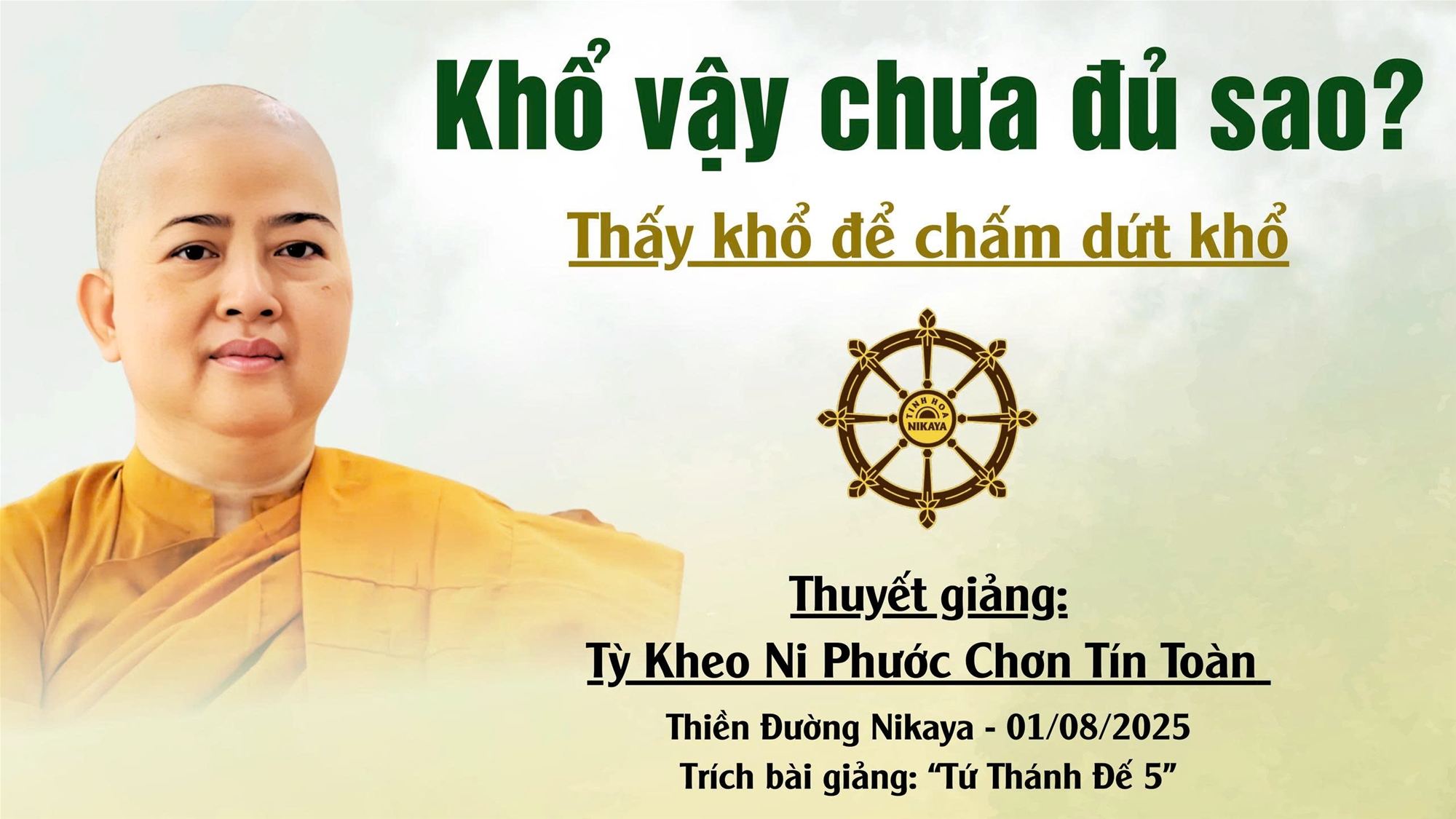 KHỔ VẬY CHƯA ĐỦ SAO? _ CHƠN TÍN TOÀN