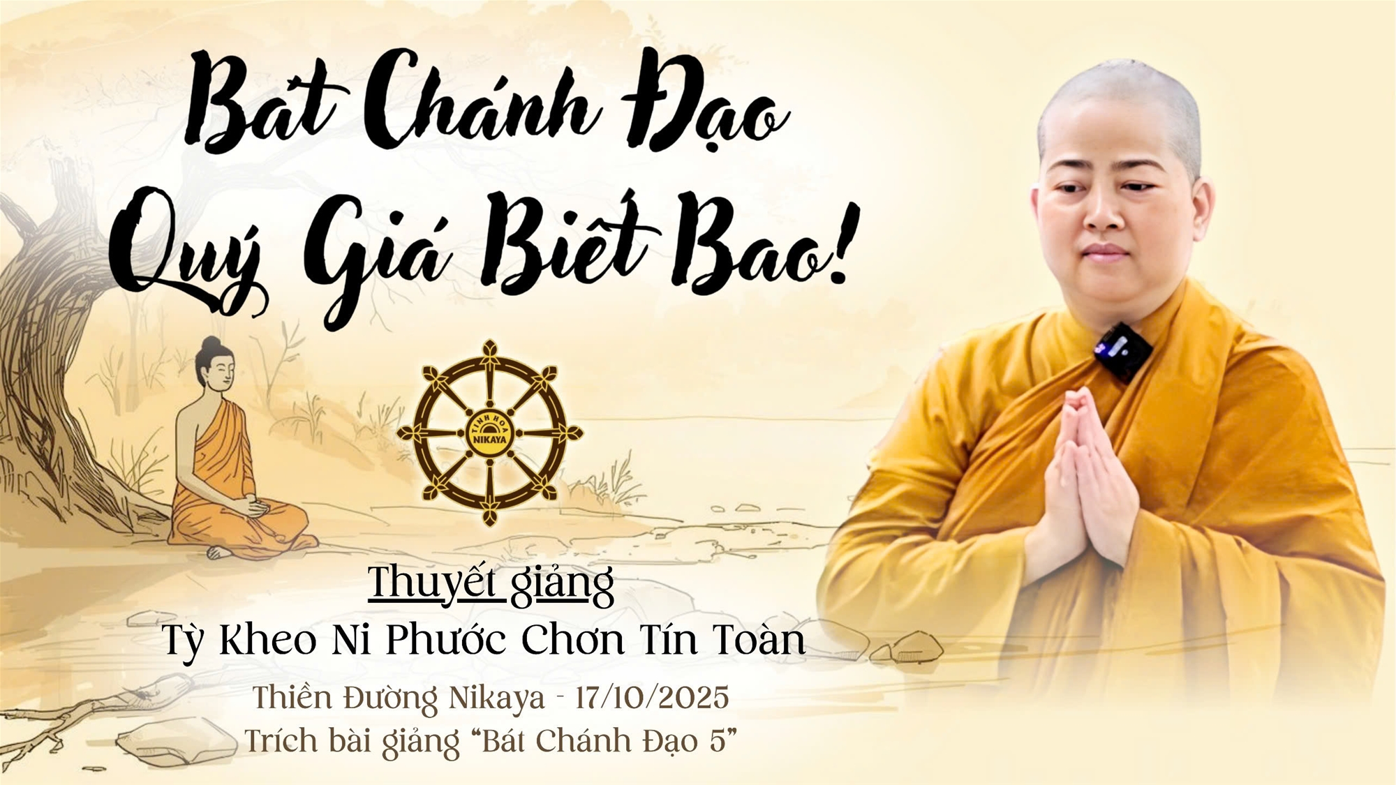 BÁT CHÁNH ĐẠO QUÝ GIÁ BIẾT BAO! _ CHƠN TÍN TOÀN