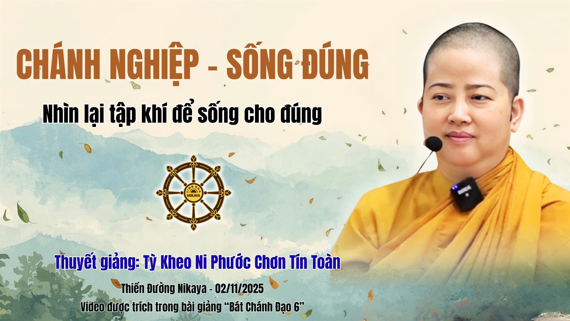 CHÁNH NGHIỆP | NHÌN LẠI TẬP KHÍ ĐỂ SỐNG CHO ĐÚNG _ CHƠN TÍN TOÀN