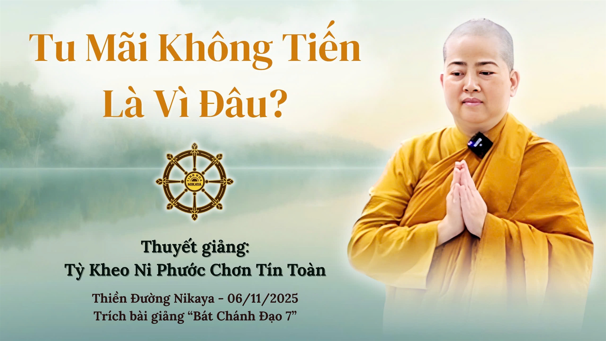 TU MÃI KHÔNG TIẾN LÀ VÌ ĐÂU? _ CHƠN TÍN TOÀN